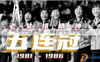 中国女排历史第一,第4次全胜夺冠揭秘