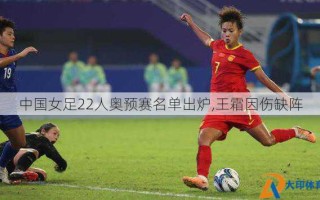 中国女足22人奥预赛名单出炉,王霜因伤缺阵