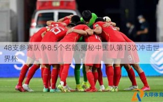 48支参赛队争8.5个名额,揭秘中国队第13次冲击世界杯