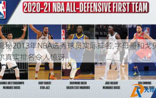 揭秘2013年NBA选秀球员实际排名,字母哥和戈贝尔真实排名令人惊讶