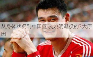 从身体状况到中国篮球,姚明退役的3大原因