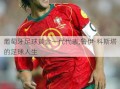 葡萄牙足球黄金一代代表,鲁伊·科斯塔的足球人生